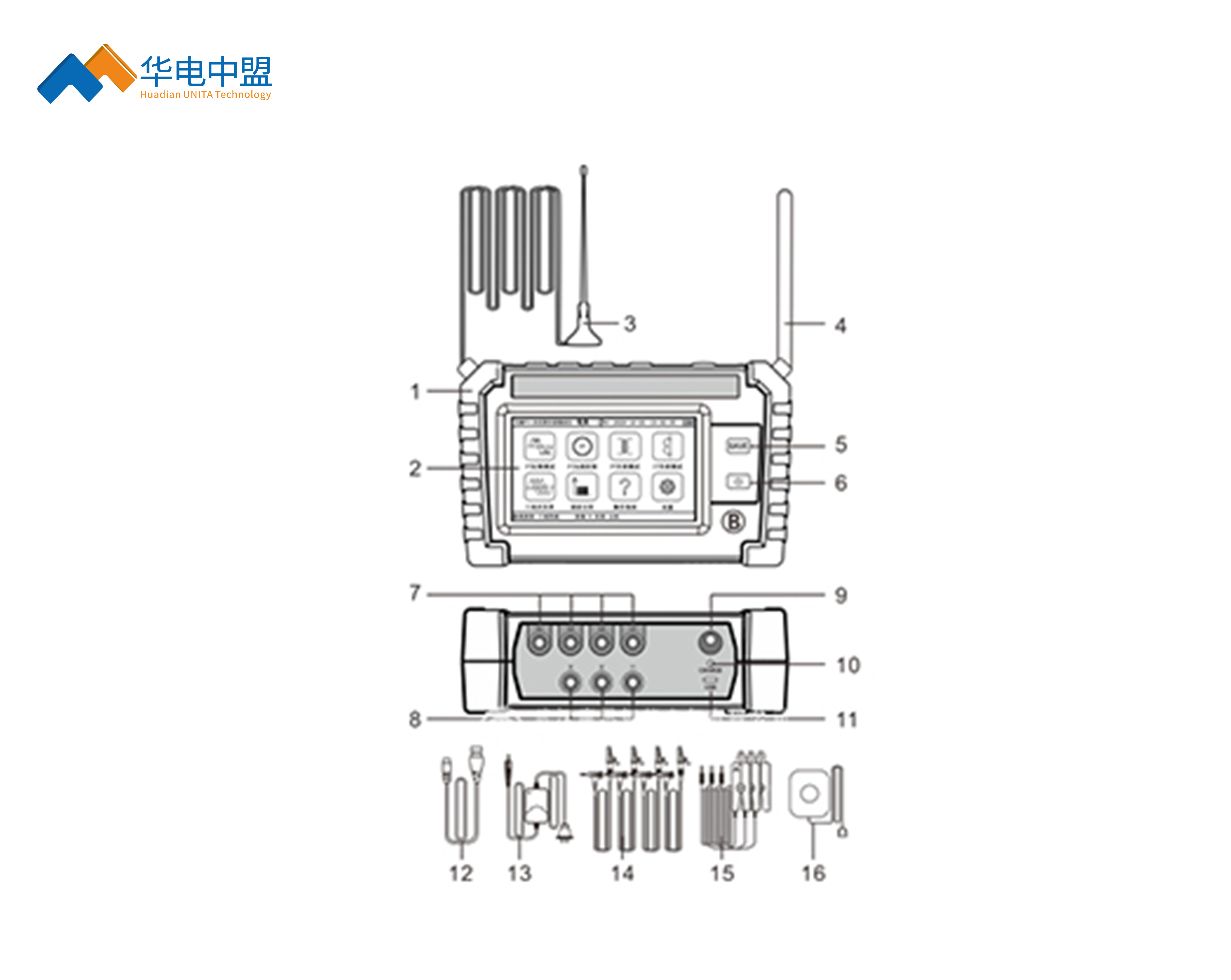 UNITA-8105N无线PT二次压降负荷测试仪